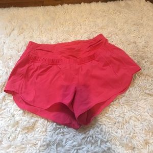 Lululemon pink shorts